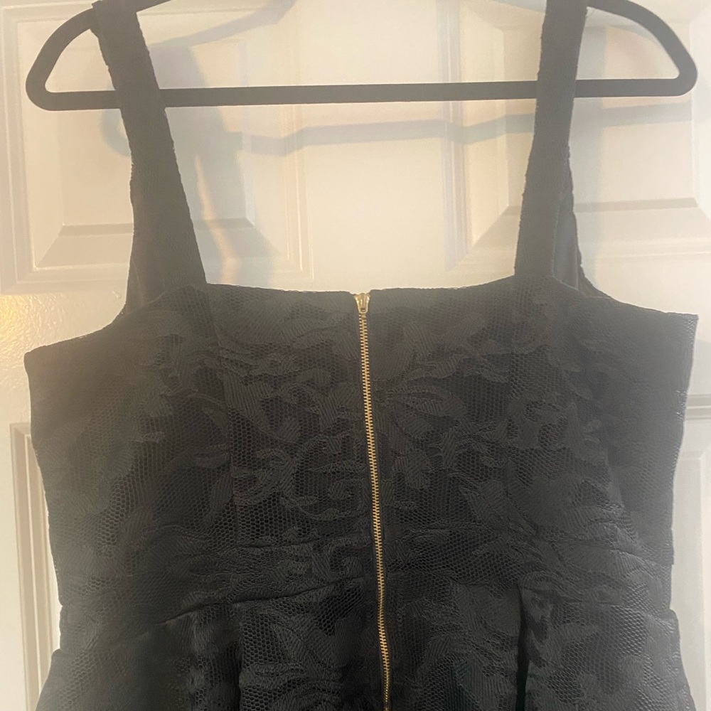 City Chic Black Jackie Lace Dress Size S 16 - Picture 7 of 8